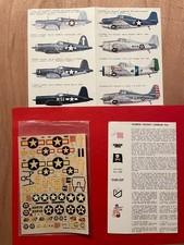 1/72 ESCI 40 : DECALS F4F F4U