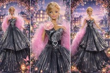 BARBIE DOLL RED CARPET ROBE DE