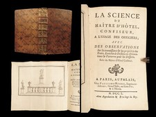 1750 Confectionary Cookbook MENON French Cuisine Cooking Dessert Candy Recipes