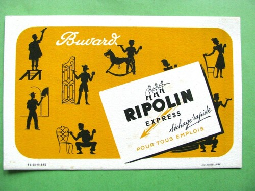 Ancien buvard peinture - ,