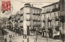 ITALY - Piazzetta s filippo first disaster 1908