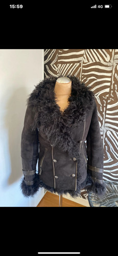 Manteau veste maje - veste, peau