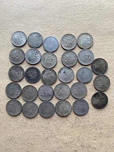 Lot pièces 50 - ,