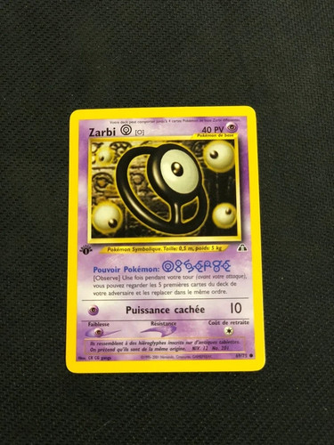 Carte pokemon zarbi 75 - pokemon-zarbi, 69/75