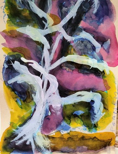 Peinture abstraite - peinture,