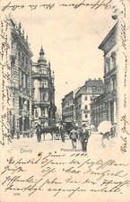 Carte postale calèche Leipzig