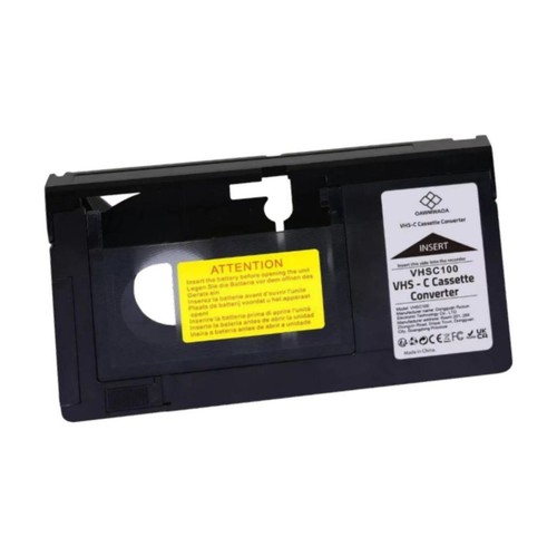 Adaptateur cassette vhs c - adaptateur,