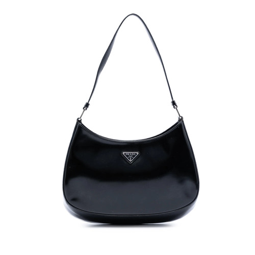 Prada spazzolato cuir cleo - cuir, sac