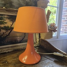 Magnifique Lampe Orange En