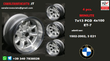 4 jantes Minilite 7X13 et-7