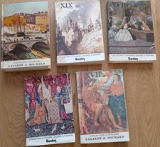 Livres LAGARDE et MICHARD 16,17,18,19 et 20 ème