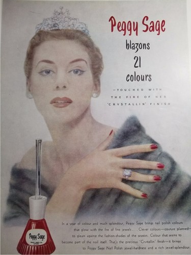Advertisement peggy sage - advertisement:,