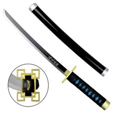 Mini Katana Demon Slayer Muichiro Tokito – Réplique Ornementale avec Fourreau