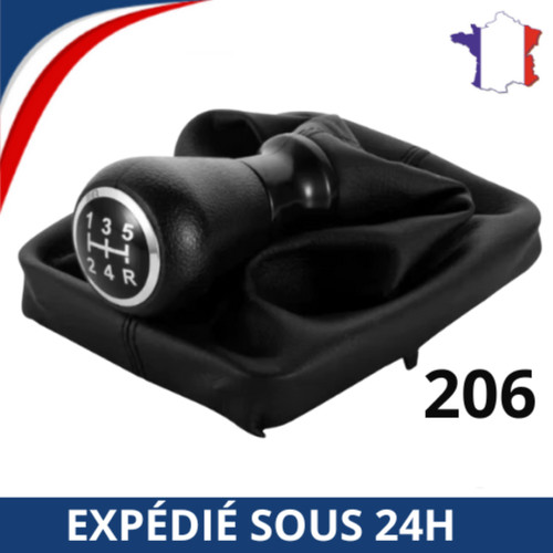 Pommeau levier vitesse complet - levier,