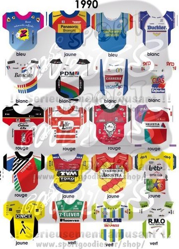 Maillots autocollants pour