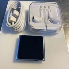 Apple iPod nano 6th Gen Blue (16 GB)     NEW.  New battery