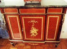 ARMOIRE COMMODE BUFFET MARBRE