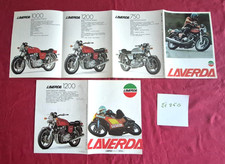 N°21860 /  LAVERDA   2 dépliants couleur de la gamme italiano testo  1972-1976 ?