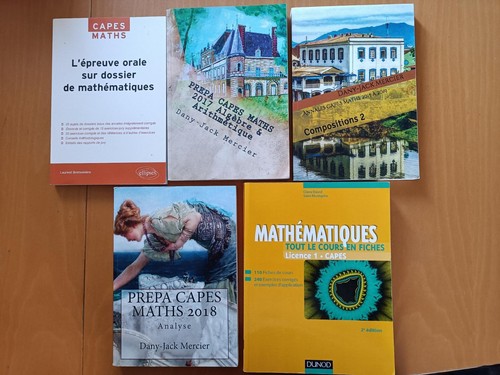 Livres pour préparer capes - préparer, le