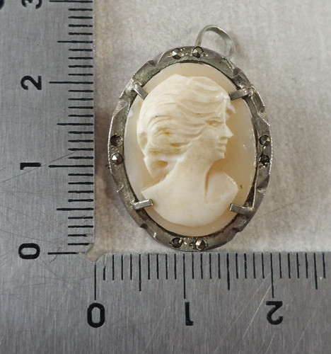 Ancien pendentif broche - pendentif,