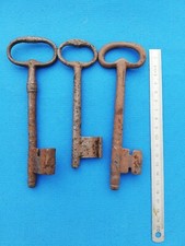 lot de 3 très ancienne clefs