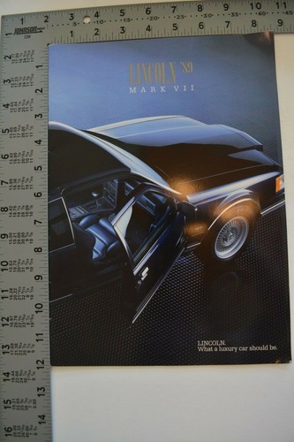 1989 lincoln mark - lincoln,