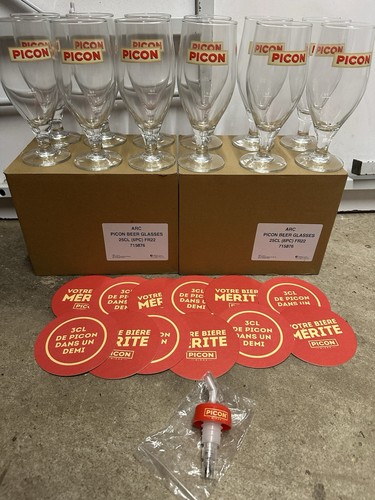 Lot verres picon - 12, 25