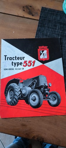 Prospectus tracteur ancien - prospectus,
