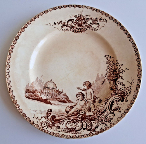 Assiette jules vieillard - assiette,