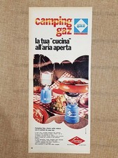 Camping gaz The outdoor kitchen Liquigas Advertising mid '900
