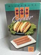 Vintage, Microwave Hot Dog Cooker