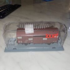 Jouef electric trains HO box ref:???? wagons various box plexi ccasion