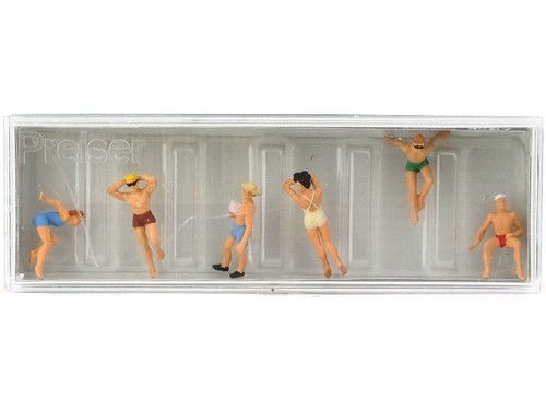 Preiser baigneurs ho 1 87 - 6, 1/87
