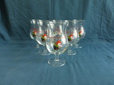 6 verres à bière brasserie d'achouffe