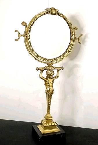 Ancien miroir psyché - miroir, en
