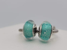 Authentic Pandora Charm Set Of 2 Charms Ariel Signature Murano Beads