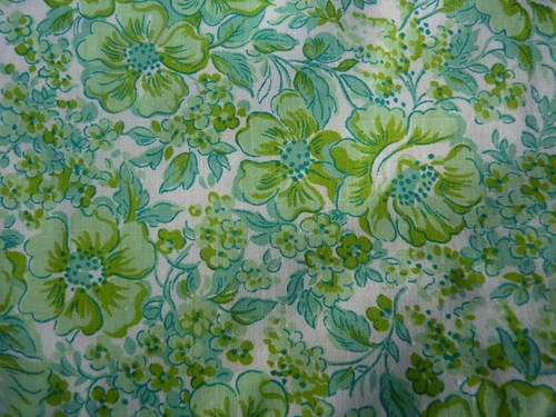 Coupon tissus vintage - de,