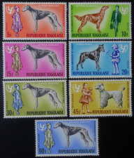 TIMBRES du TOGO - CHIENS