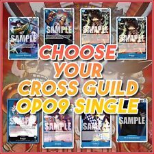 ONE PIECE TCG OP09 BUGGY DECK SINGLES CROSS GUILD OFFICIAL BANDAI