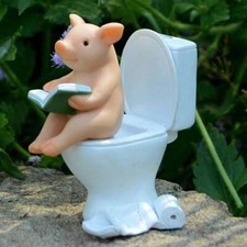 Adorable figurine mini cochon