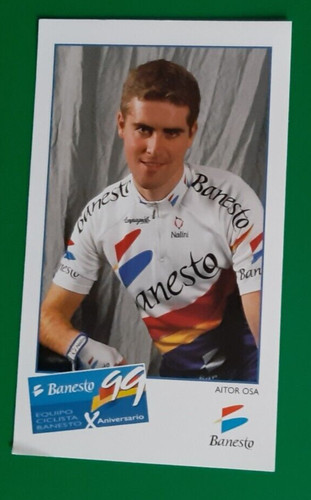Cyclisme carte cycliste - cycliste, aitor