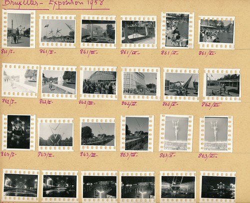 Bruxelles 1958 52 - bruxelles, négatifs