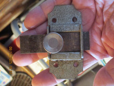 Ancien Petit Verrou en Acier