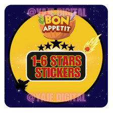 MONO_POLY STICKER GO 1⭐- 6⭐(Gold Sticker Available) CHEAPEST?SUPER FAST⚡