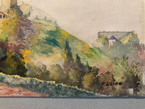 Painting peinture aquarelle - peinture,