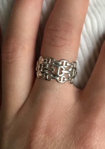 Bague argent massif - en, 925