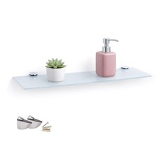 Etagère Murale en Verre Clair