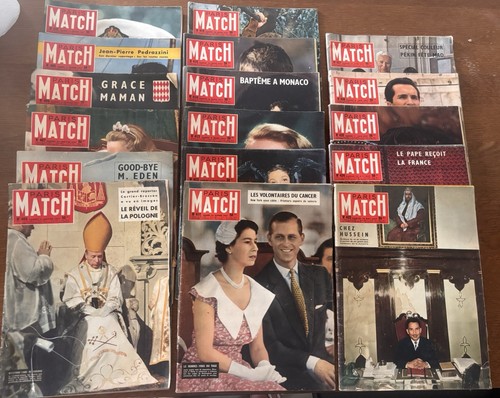 Collection paris match année - paris,