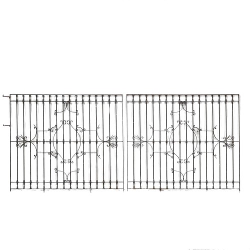 Paire portails anciens fer - paire,