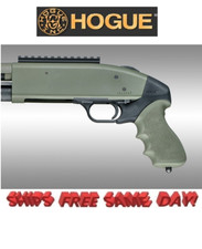 Hogue Mossberg 500 12 & 20 Jauge Surmoulé Dresseur Grip Od Vert Neuf ! #05114